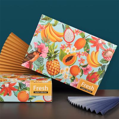 cajas de papel de cartón personalizadas con logotipo y tamaño para frutas y verduras