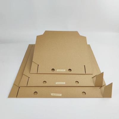 Caja de pizza de papel Kraft reciclable